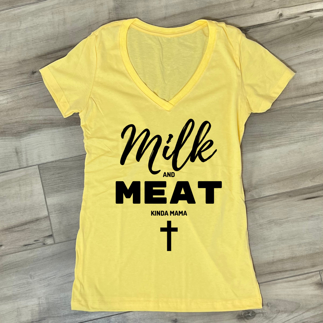 Milk and Meat Mama (Women's tshirt)