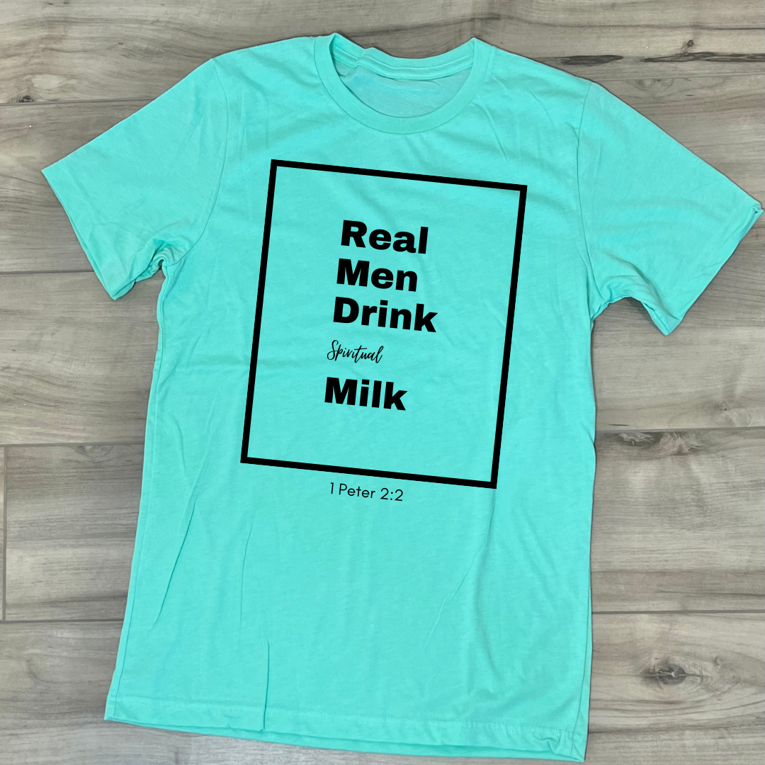 Real Men Drink (Men's tshirt)