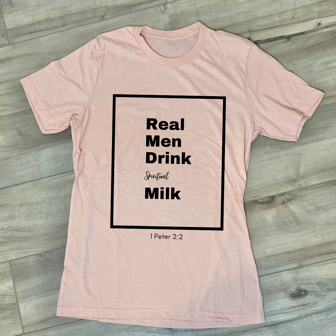 Real Men Drink (Men's tshirt)