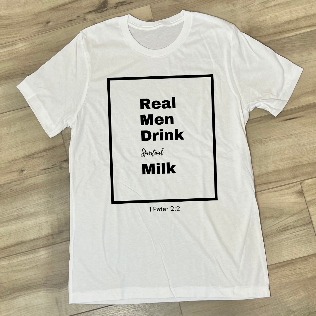 Real Men Drink (Men's tshirt)